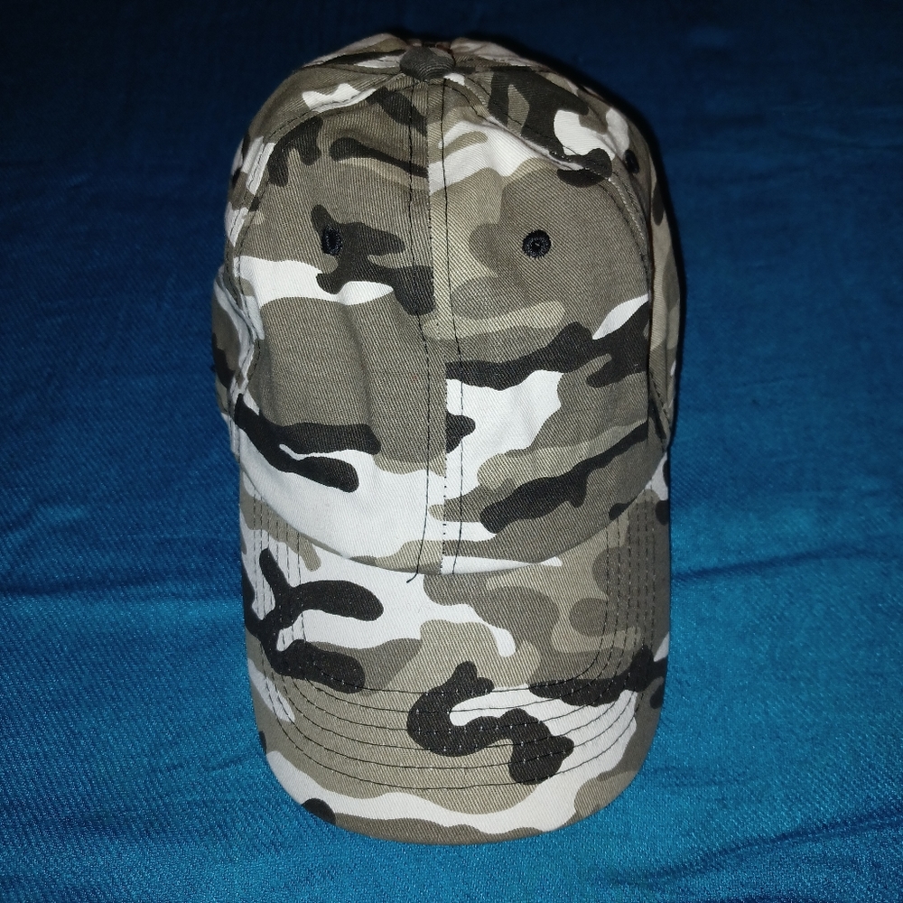 Camo Print Hat